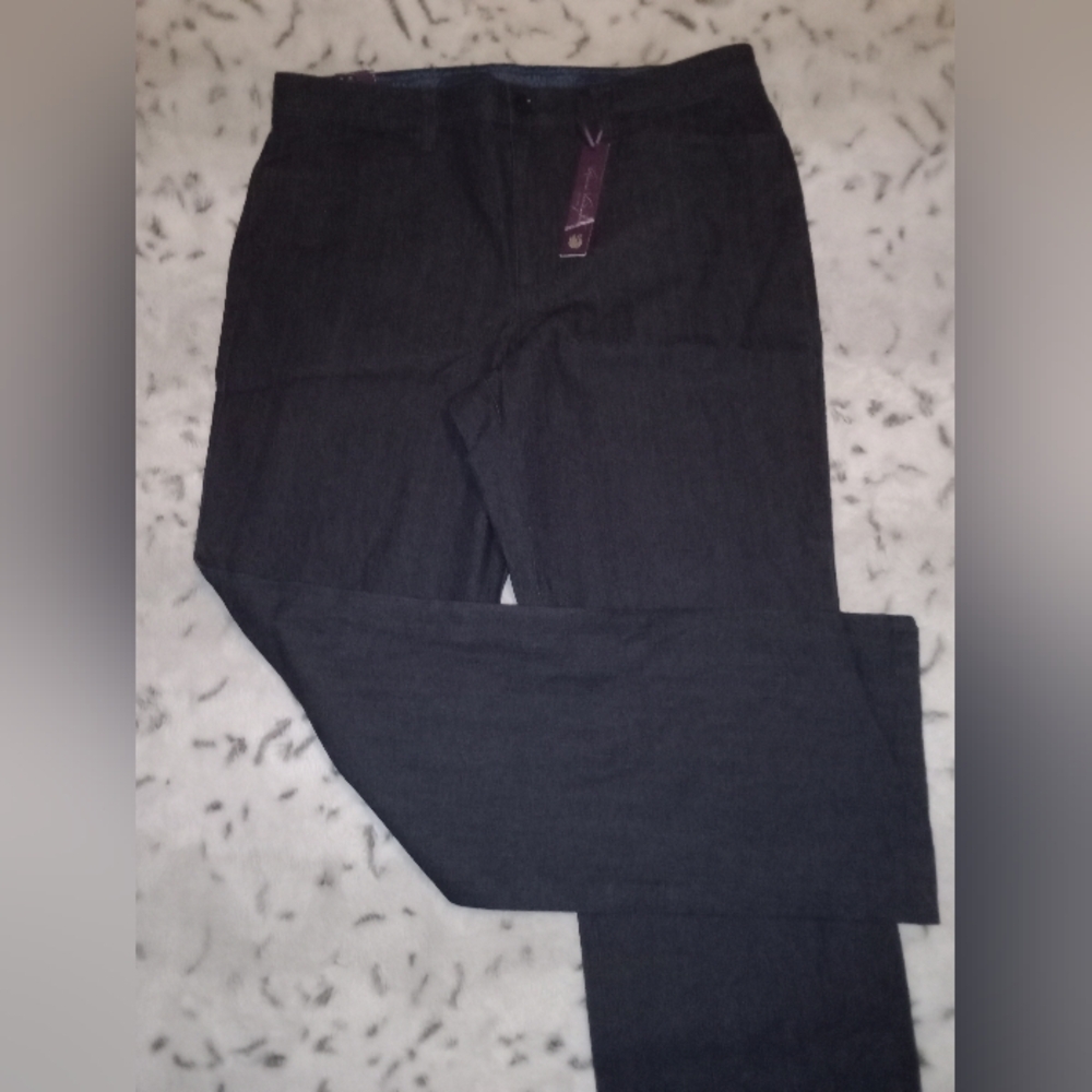 Gloria Vanderbilt Dark Denim Trouser Jeans